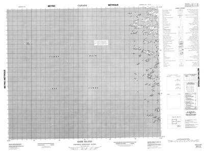 Bare Island, NU (033L05 CanMatrix)