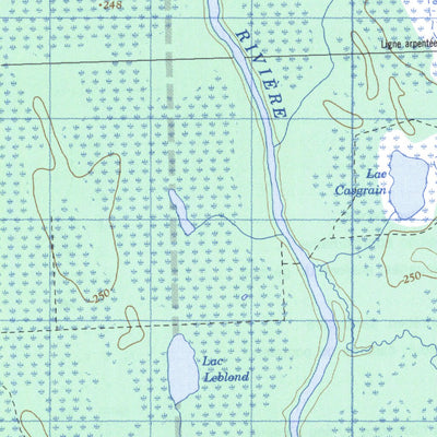 Rivière Turgeon, QC (032E14 CanMatrix)