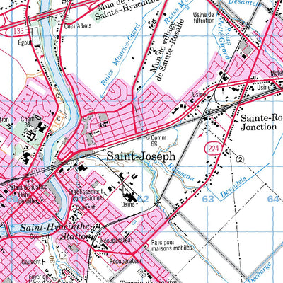 Saint-Hyacinthe, QC (031H10 CanMatrix)