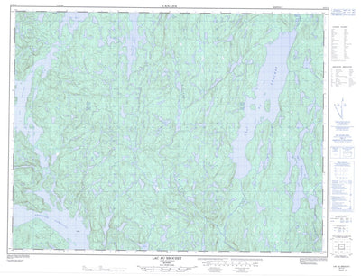 Lac Au Brochet, QC (022F12 CanMatrix)
