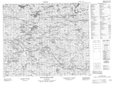 Mountaineer Lake, NL (013F12 CanMatrix)