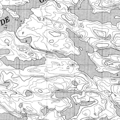 Lac De Gannes, QC (033N09 CanMatrix)