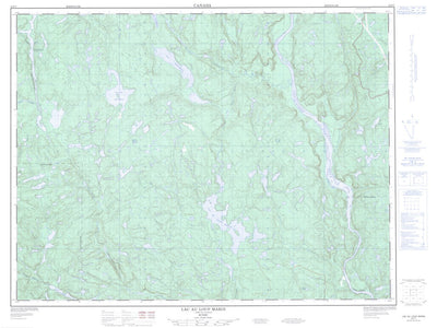 Lac Au Loup Marin, QC (022F07 CanMatrix)