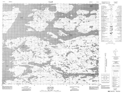 Lac Guyer, QC (033G11 CanMatrix)