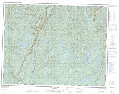 Lac À Renard, QC (022I10 CanMatrix)