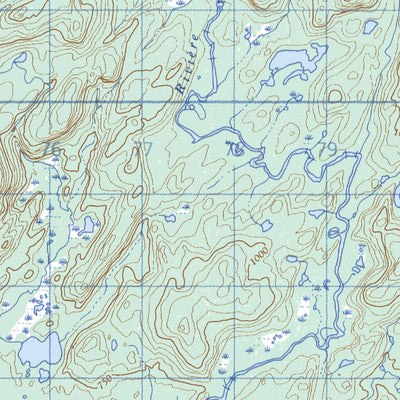 Lac À Renard, QC (022I10 CanMatrix)