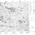 Lac Lintelle, QC (034I03 CanMatrix)