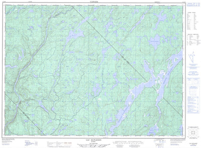 Lac Duplessis, QC (031O06 CanMatrix)