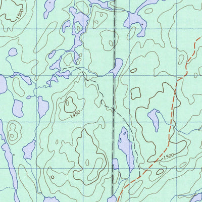 Lac Valmy, QC (032C08 CanMatrix)