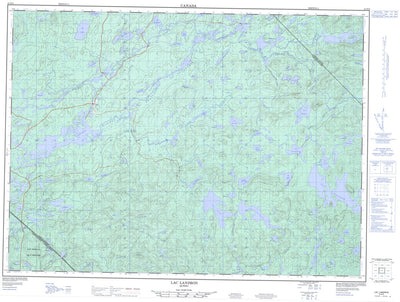 Lac Landron, QC (031N09 CanMatrix)