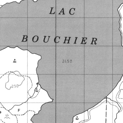 Lac Bouchier, QC (032K04 CanMatrix)