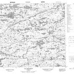 Lac Grandjean, QC (033J08 CanMatrix)