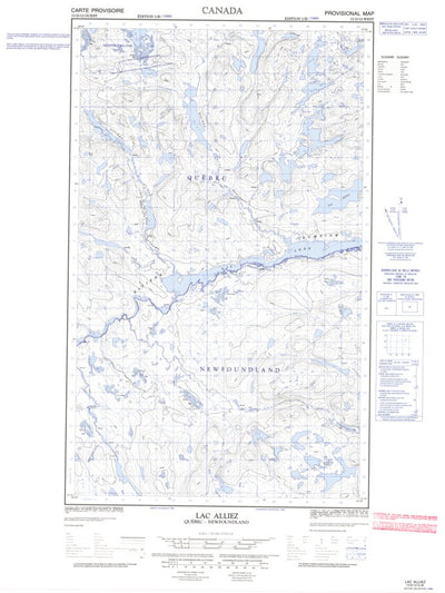 Lac Alliez West, NL (013D12 CanMatrix)