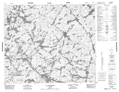 Lac Delornieu, QC (023K08 CanMatrix)