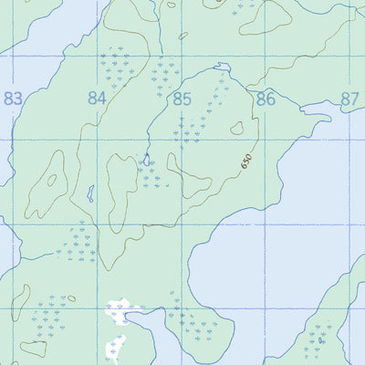 Lac Sakami, QC (033F07 CanMatrix)