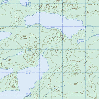 Lac Sakami, QC (033F07 CanMatrix)