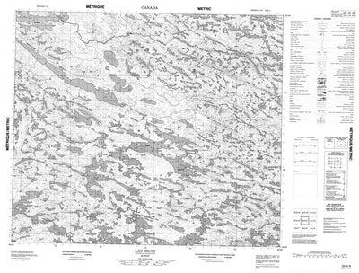 Lac Silvy, QC (033K09 CanMatrix)