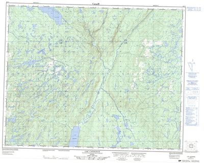 Lac Catignan, QC (022P07 CanMatrix)