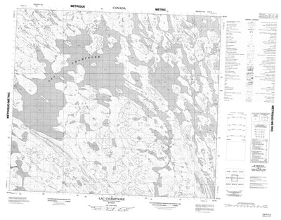 Lac Champdoré, QC (023P13 CanMatrix)