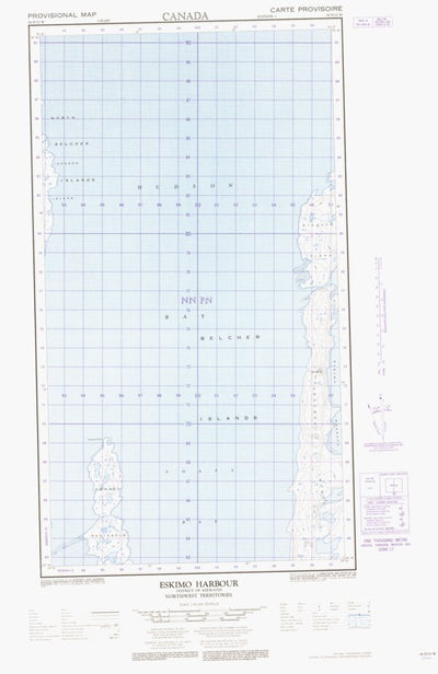 Eskimo Harbour West, NU (034D11 CanMatrix)