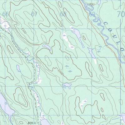 Lac Duval, QC (031K07 CanMatrix)