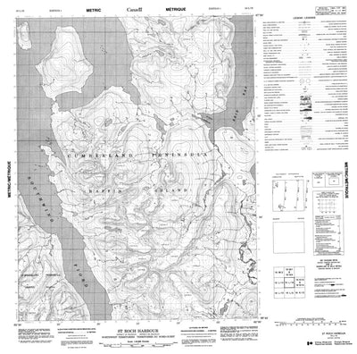 St. Roch Harbour, NU (016L16 CanMatrix)