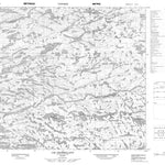 Lac Daureillant, QC (033J06 CanMatrix)