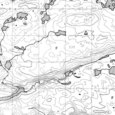 Lac Daureillant, QC (033J06 CanMatrix)