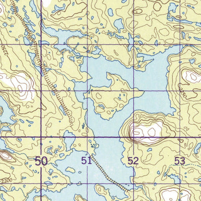 Rannie Lake East, NL (023G10 CanMatrix)