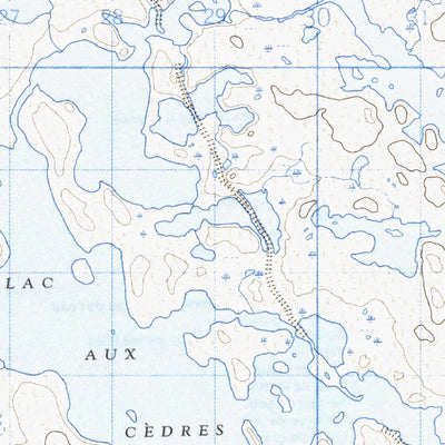 Lac Aux Cèdres, QC (023B03 CanMatrix)