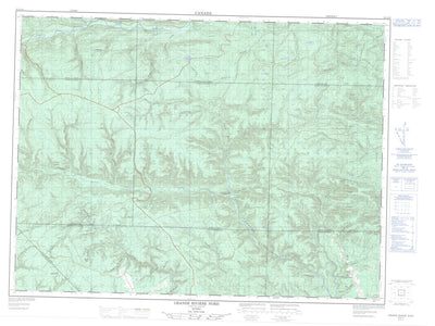 Saint-Gabriel-De-Gaspé, QC (022A10 CanMatrix)