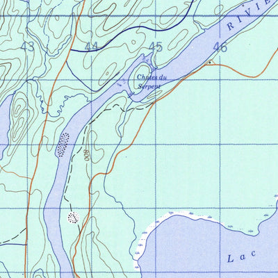 Lac Petawaga, QC (031O04 CanMatrix)