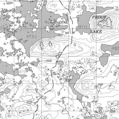 Proof Lake, NL (013L06 CanMatrix)
