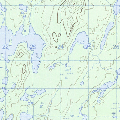 Lac Gochigami, QC (032P11 CanMatrix)