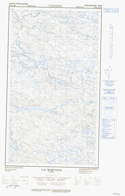 Lac Robitaille East, QC (033N10 CanMatrix)