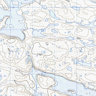 Lac Robitaille East, QC (033N10 CanMatrix)