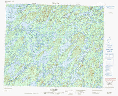Lac Taffanel, QC (023E07 CanMatrix)