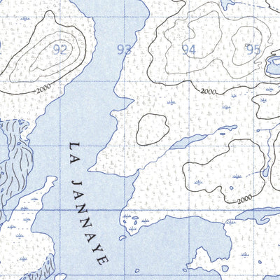 Lac La Jannaye East, NL (023G12 CanMatrix)