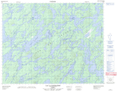 Lac La Bardelière, QC (032O07 CanMatrix)