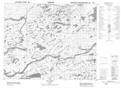 Lac Natel, QC (033B04 CanMatrix)