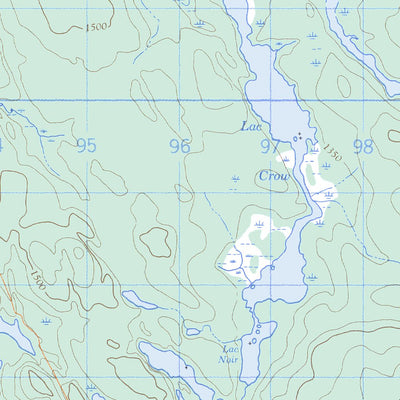 Lac Devenyns, QC (031P04 CanMatrix)