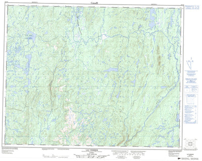 Lac Verrier, QC (022P08 CanMatrix)