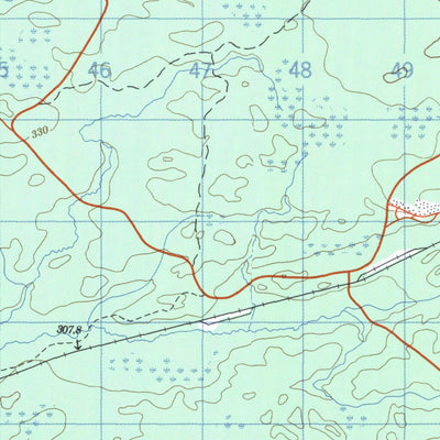 Lac Opawica, QC (032G12 CanMatrix)