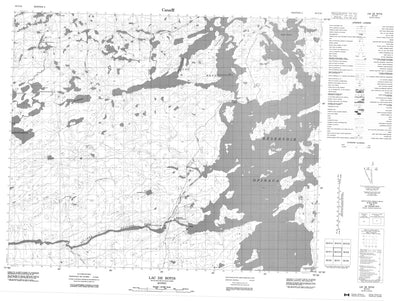 Lac De Rotis, QC (033C10 CanMatrix)