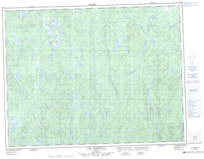 Lac Verreault, QC (032I02 CanMatrix)