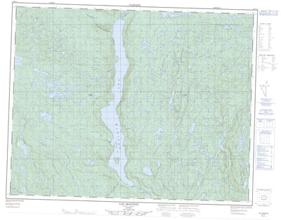 Lac Manitou, QC (022I14 CanMatrix)