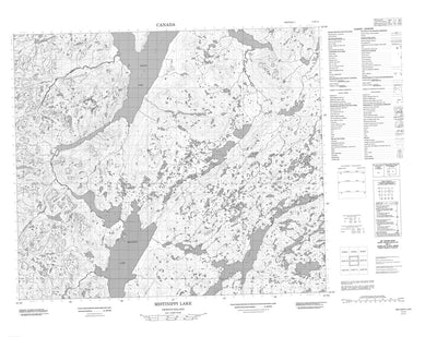 Mistinippi Lake, NL (013K14 CanMatrix)
