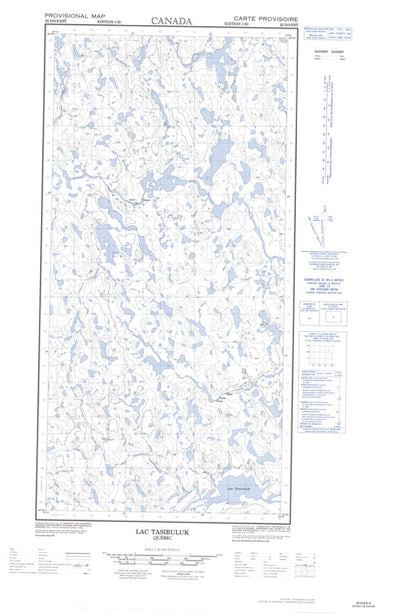Lac Tasiruluk East, QC (025D09 CanMatrix)
