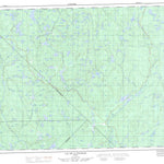 Lac De La Fourche, QC (032A03 CanMatrix)