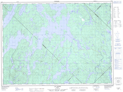 Lac Kempt, QC (031O08 CanMatrix)